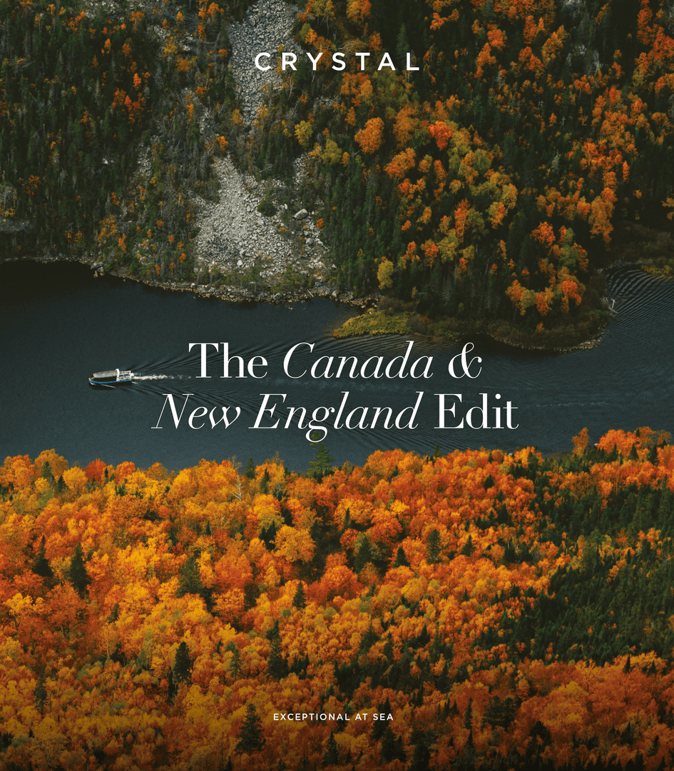 crystal cruises e-brochure canada and new england