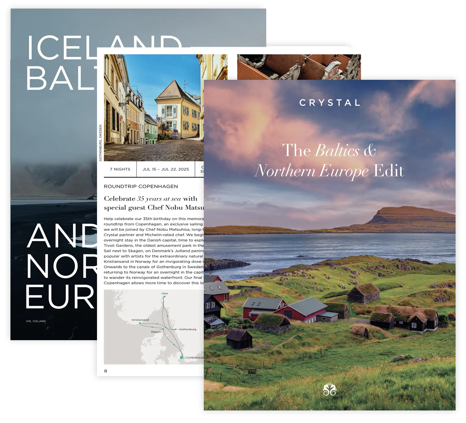 crystal cruises e-brochure baltic & northern europe